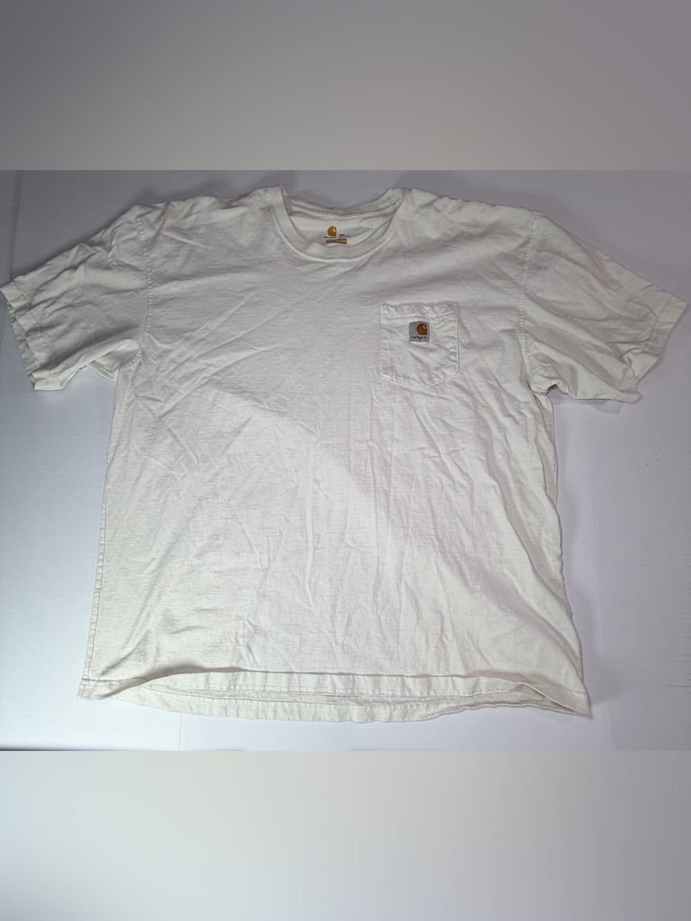 Carhartt White Short-Sleeve Pocket Tee 2013